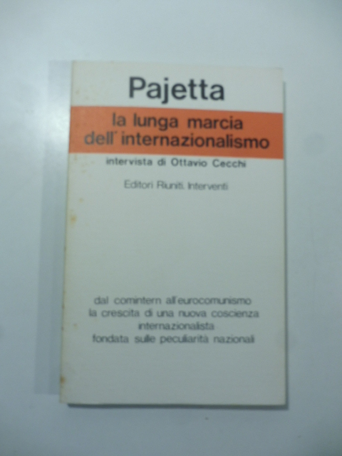 La lunga marcia dell'internazionalismo